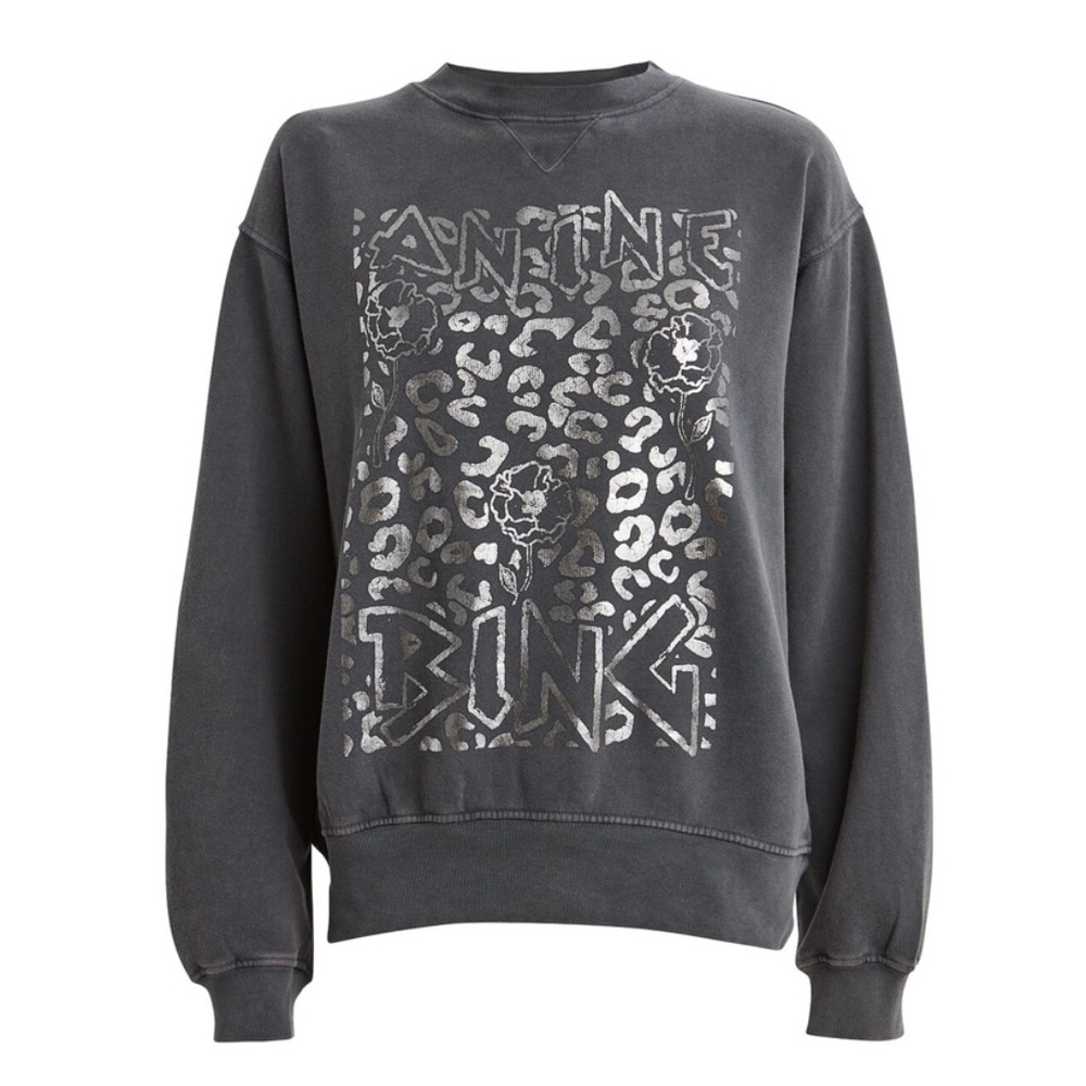 Anine Bing Ramona Panther Sweatshirt
